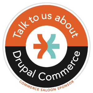 Commerce Saloon sponsor badge